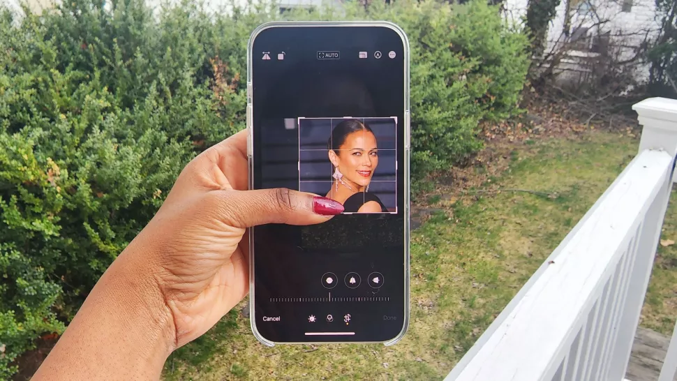 How to crop photos on iPhone